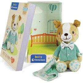 Clementoni Perrito+ Baby S.p.A 17417 Plush Toy for Babies, Multi-Colour, Colourful, One Size
