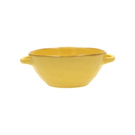 THUN Rose & TULIPANI - Soup Bowl with Handles Concerto Ochre