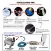 Tornado Automatic Cleaning Gun High Pressure Washing Gun Compressed Air
