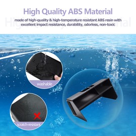 LUWU Compatible with VW Golf 8 MK8 GTI GTE GTD R 2020-2024 UK Center Console Organiser Armrest Container Storage Box for Coin and Sunglass Holder Centre Armrest Car Accessories with Anti-slip Mat