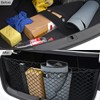 Car Rear Cargo Net, Heavy Duty Cargo Net Stretchable, Adjustable