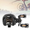 Metal Matte Black Integrated CNC Processing Magnetic Brake Adjustable Right/Left
