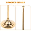 TOVINANNA Telescopic Desk Flag Pole Stand Small Flag Base Display