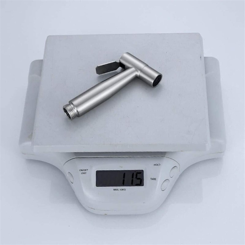 with Shut-Off & Stainless Steel Shower Hose and Handset Holder