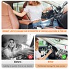 Likesing Car Chapstick Holder, Acrylic Black Car Chap Upright Lip