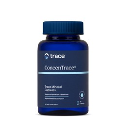 Trace Minerals ConcenTrace Trace Mineral Capsules - ConcenTrace Capsules for Overall Health - Bone Strength, Muscle Recovery & Energy Support - Gluten-Free & Vegan - 90 Count (30 Servings)