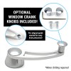 Autoloc Brushed Billet Aluminum Interior Car Door Handle Levers (Pair)