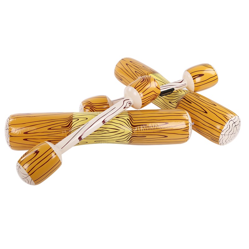 Wood Shape Water Sport Float Inflatable Log Toy for Swimming