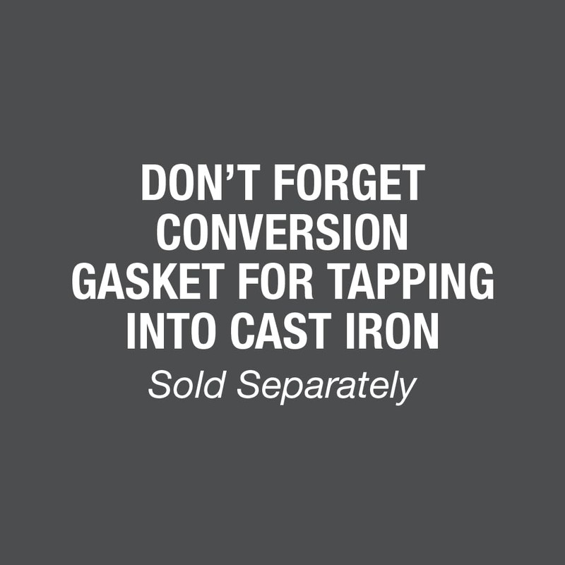 Oatey 4 in. x 4 in. PVC Saddle Tee Kit