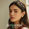 EVITA PERONI Wide Headbands for Women - Premium Acetic Headband