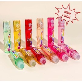Aceite Brillo de Labios Lip Gloss Roll-on Fruit Burst Italia Deluxe (Mango Kiwi)