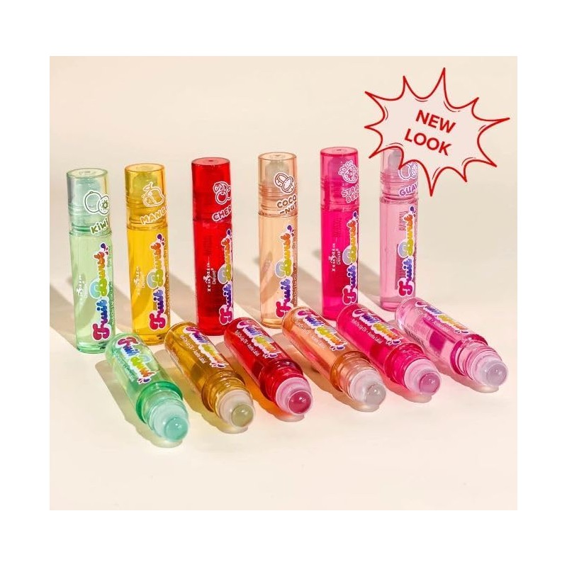 Aceite Brillo de Labios Lip Gloss Roll-on Fruit Burst Italia