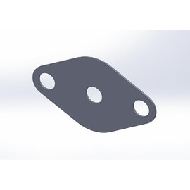 EGR Blanking Plate for Vauxhall 1.9L Opel Saab Alfa Vectra Astra 9-3 9-5 Block Off Plate Restrictor