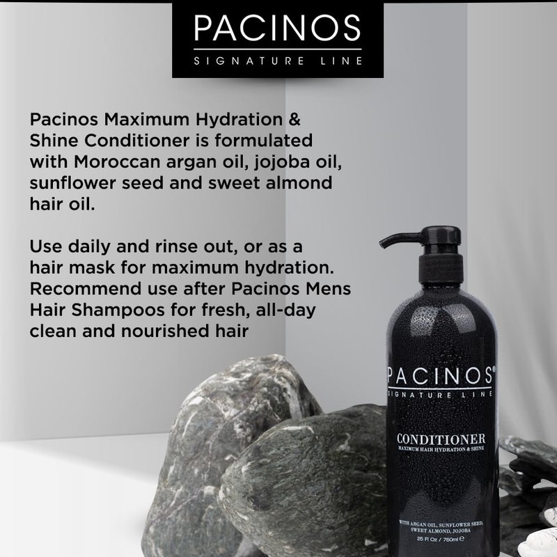 Pacinos Conditioner - Moisturize & Control Frizz - Water Based