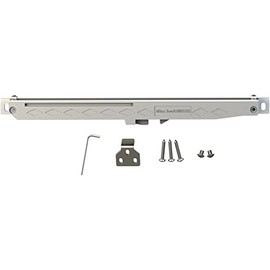 Stone Harbor Hardware Soft Close Set for Flat Sliding Door Tracks, Gray