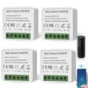 4 Stück Smart Lichtschalter Modul 2 Wege, Mini DIY WLAN