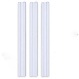 YeaHapiday 3 Pack door draft stopper 37in/96cm Double Under Door Draught Excluder Draft Excluder for Doors Energy-Saving Easy Installation for Reduce Noise Draught Dust(White)