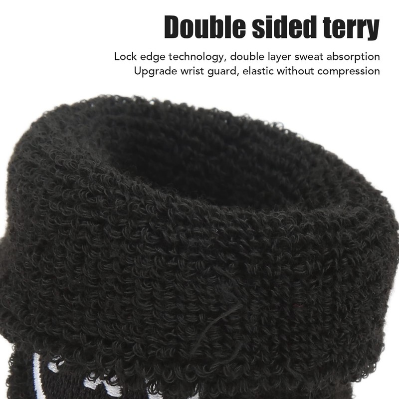 Muñequeras, 2 Pares de Deportes de Baloncesto, Pulsera Absorbente de