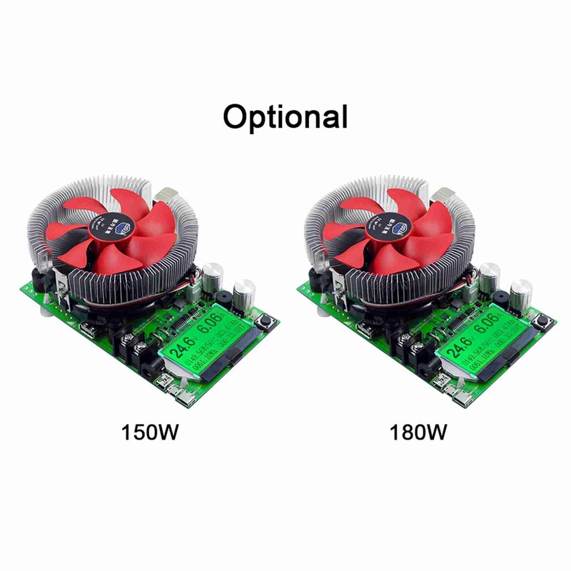 150W 20A Electronic Load Tester Digital LCD Screen Electronic Adjustment