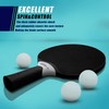 Senston Table Tennis Bat Set, Professional Table Tennis Paddle Set