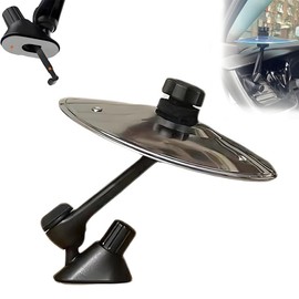 AZURAOKEY Car Crash Cymbal,Car Drum Cymbal Air Vent, Easy Clip-On Mini Cymbals Compact Durable Accessory for All Types Of Vehicles Easy Installation
