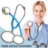 Stethoscope Bell Diaphragm Cover and Eartips Replacement Parts Compatible with