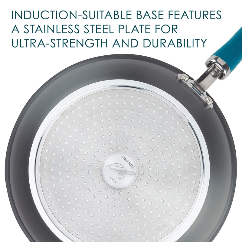 Rachael Ray Create Delicious Hard Anodized Aluminum Nonstick Steam Set,