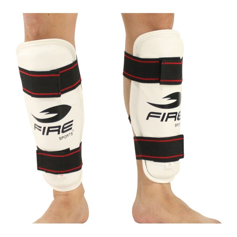 FIRE SPORTS Espinillera para Taekwondo Artes Marciales Entrenamiento Shin Guards