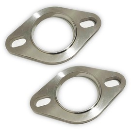 Modelno YM-307-MF La Tail Muffler Flange, General Purpose Stainless Steel Gasket, Press Flange, Muffler Making, 2.0 inches (51 mm), 2.5 inches (63 mm), 3.0 inches (76 mm)