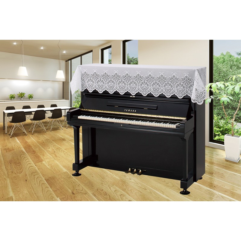 Alps/Upright Piano Cover (Damask Pattern Lace Type) TL-2