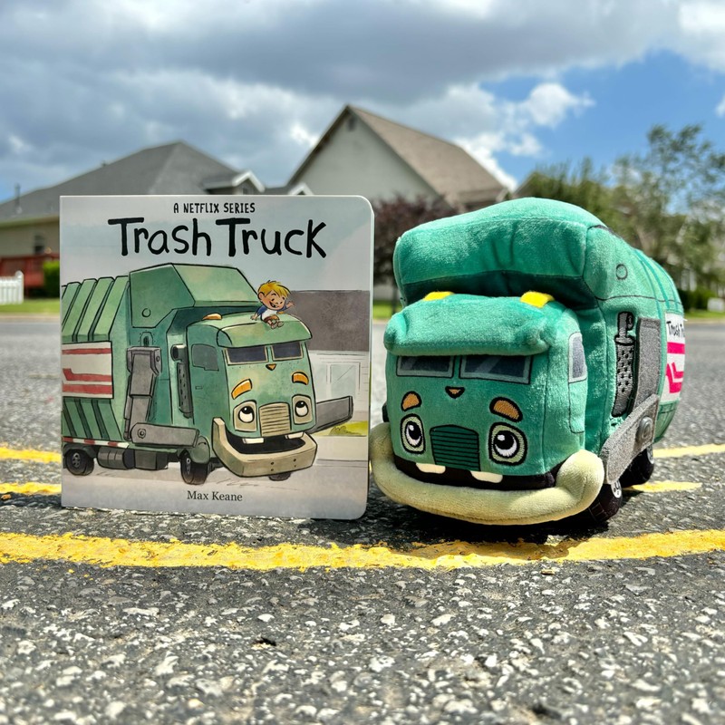 MerryMakers Trash Truck Plush: 11