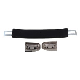 Mxfans 16cm Black B022 Spare Strap Handle Replacement for Suitcase Box Luggage Grip Repairing Fit