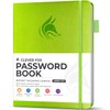 Clever Fox Password Book with alphabetical tabs. Internet Address Organizer