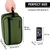 Toiletry Bag Water-Resistant Nylon Travel Wash Bag Lightweight Dopp Kit