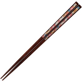 Sunlife H-06324 Hikari Emaki Chopsticks Dishwasher-Safe for Adults, Long, 9.1 inches (23 cm), Cherry Blossoms, Pink, Made in Japan