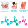 3Pcs Triggerpunkt Drücker Trigger Point Massagegerät für Rücke, Nacke, Hand,