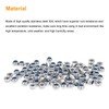 Powlankou 100 Pieces M5 x 0.8mm 304 Stainless Steel Self-Lock