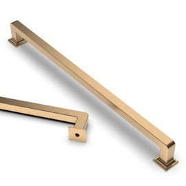 Asidrama 10 Pack 10 Inch(256mm) Champagne Bronze Cabinet Pulls Cabinet Handles Cupboard Handles Kitchen Cabinet Hardware for Cupboard Drawer Pulls