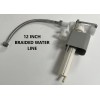 NUFLUSH Delta Side Mount Fill Valve with Braided Water Line
