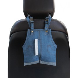 Genérico Porta Pañuelos para Coche - Diseño Organizador Interior Automotriz Dispensador de Pañuelos Vehicular Compatible con Vehículos, Remolque, Autocaravana, Sedán Y Camión