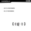 Gomexas Line Roller, Titanium Shimano Spinning Reel, Suitable for Sea