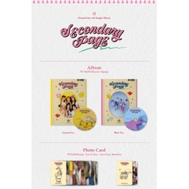 DreamNote - 5th Single Album [Secondary Page] CD + Folded Poster (Lemon ver/ CD Only, No Poster)