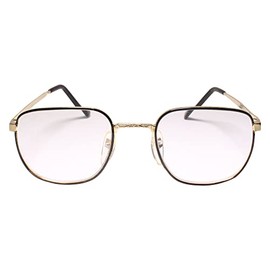 Square Gold Frame Old School True Vintage 80s 90s Reader 2.25 Reading Glasses