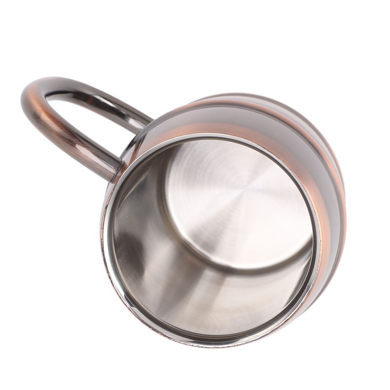 Stainless Steel Beer Mug Double Layer Insulation Multipurpose Safe Ergonomic