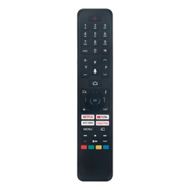 ROLLGAN Replacement Voice Remote Control Applicable for OK TV OTV-43AU-5022C, OTV-65AQU-5122V, ODL 43990UV-TAB, OTV-32AH-5022V, OTV65AQU5122V, ODL439900UVTAB, OTV43AU5022C, OTV-65A QU-5022V
