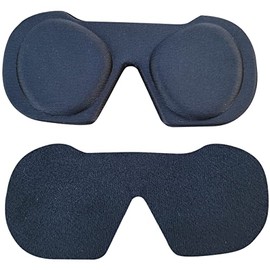 TNE Lens Cover for Meta Quest Pro VR Headset | Protective Dust Proof Cover Anti-Scratch Protector Soft Lens Pad Accessories for Oculus Quest 2, Rift S, Pico 4 and HP Reverb G2 (Black)