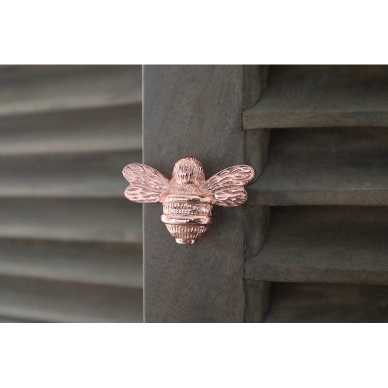 Brass bee 2 x Solid Drawer Knob Handles | Drawer