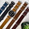 Benchmark Basics Leather Watch Band - Zulu Crazy Horse Oiled