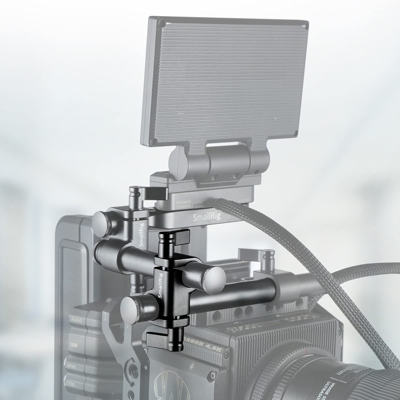 SMALLRIG 90 Grad 15mm Rod Clamp für Videokamera DSLR Rig