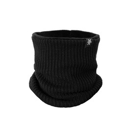 Manufaktur13 Knit Neck Warmer - Scarf, Tube Scarf, Fleece Scarf, Multifunctional Scarf, Scarf for Men and Women, Windproof, Outdoor, black